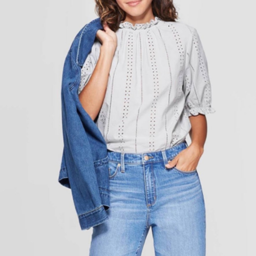 Ruffled top